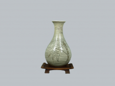 Vase (K), hellgrau (Horibyung)