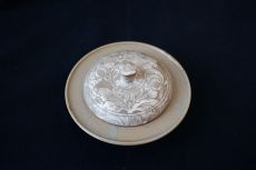 Aschenbecher (K) mit Deckel, Vintage