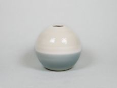 Moon Vase, Beige/Grey Green color