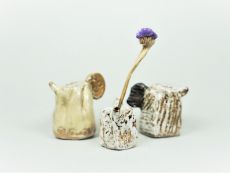 Einzelne Blume Vase