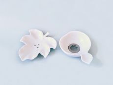 WeissTeesieb für Teekanne & Tasse