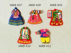 Koreanischer Hanbok Magnetic