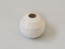 Beige mixed Mond-figure ceramic vase.