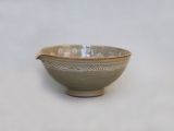 Ceramic Bowl, Floral Decoration