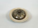 Vintage ceramic ashtray with Lid (S)