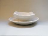 White square Bowl for fruit, salad, soups