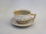 Coffee Cup set, Grün with Deco.