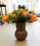 Vase (G), braun
