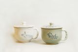 Tasse, Suppentassen, Celadon