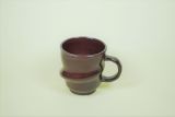 Tasse mit Griff, Aubergine