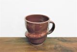 Tasse mit Griff, Aubergine
