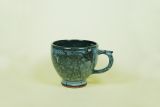 Ceramic Cup, Royal Blue mix.