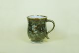Ceramic Belly Mug with Handel, Mix Color