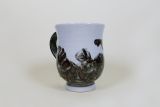 Tasse mit Griff, weiß
