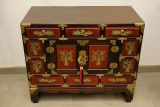 Traditional korean drawers chest with feet