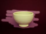Weiße Teetasse
