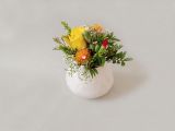Kleine Vase in Weiss