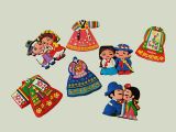 Koreanische traditionelle Puppe magnetisch