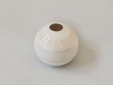 Beige mixed Mond-figure ceramic vase.