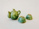 Koreanisches Celadon- 2-Personen Teeset