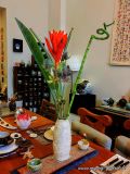 Hellbeige Künstlerische Keramik Vase
