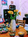 Hellbeige Künstlerische Keramik Vase