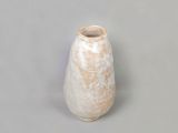 Skulpturale Keramikvase mit handgearbeiteter Struktur