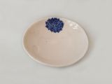 Handcrafted Footed White Porcelain Bowl